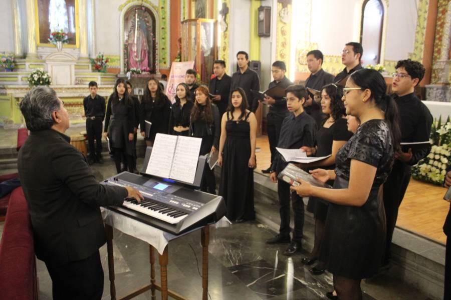 En Contla, realizan extraordinario Concierto del Festival Internacional de Coros “Tlaxcala Canta”