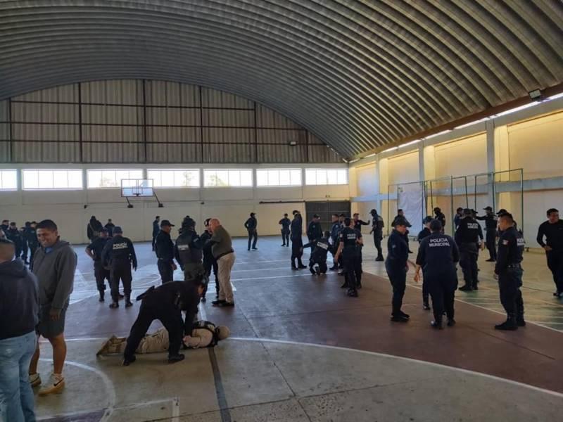 Chiautempan, sede de una capacitación internacional para cuerpos policiacos