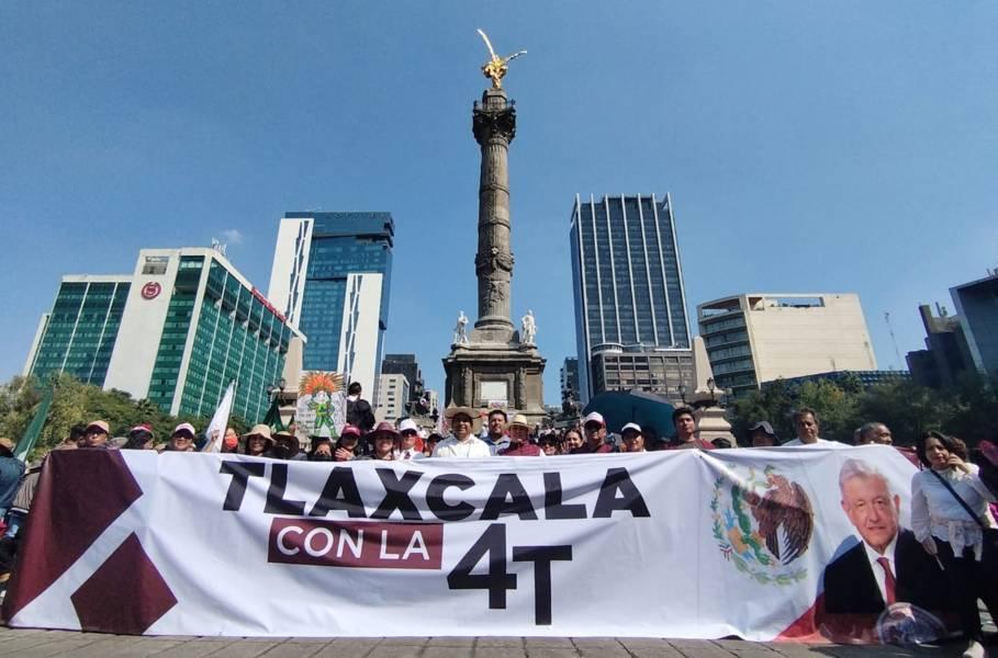 Miles de tlaxcaltecas festejan 4 años de transformación en México 