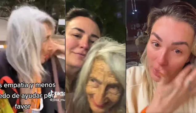 Fans de María José aplauden acción tras ayudar a una abuelita pérdida en la CDMX