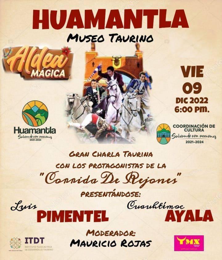 Participarán los protagonistas de la corrida de rejones con la afición taurina de Huamantla