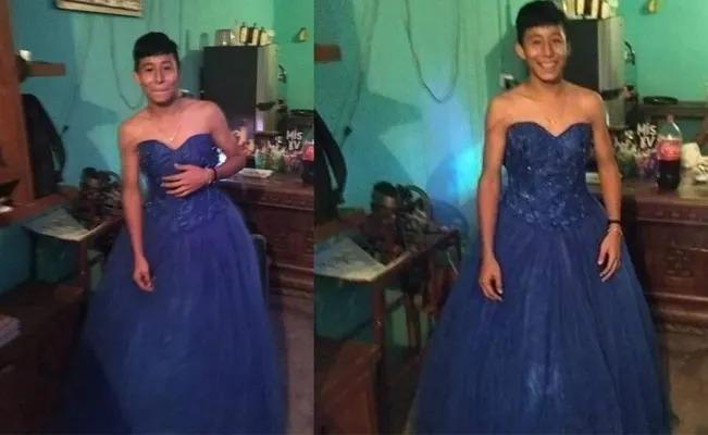 Joven genera polémica en redes sociales luego de celebrar sus XV años con vestido