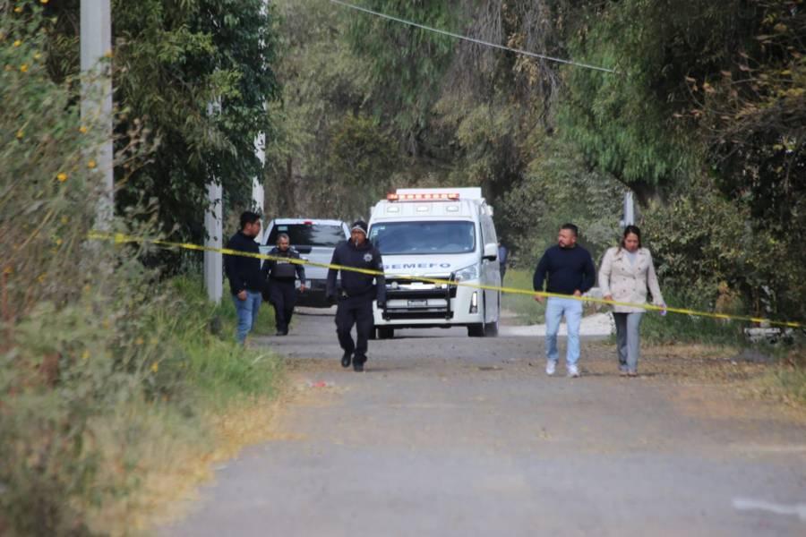 Encuentran cuerpo sin vida y embolsado en Huactzinco 
