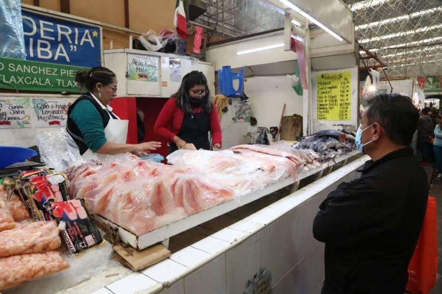 Aumenta la venta de pescados y mariscos para Navidad 