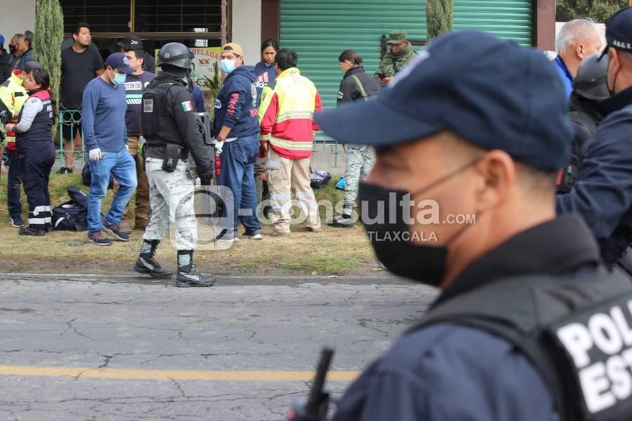 Se registra explosión en domicilio particular en Panotla 