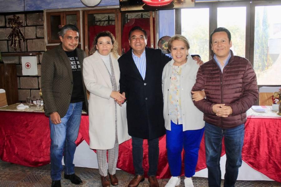 Bienestar, éxito y salud en 2023 desea Jorge Corichi a las familias de Tlaxcala Capital 
