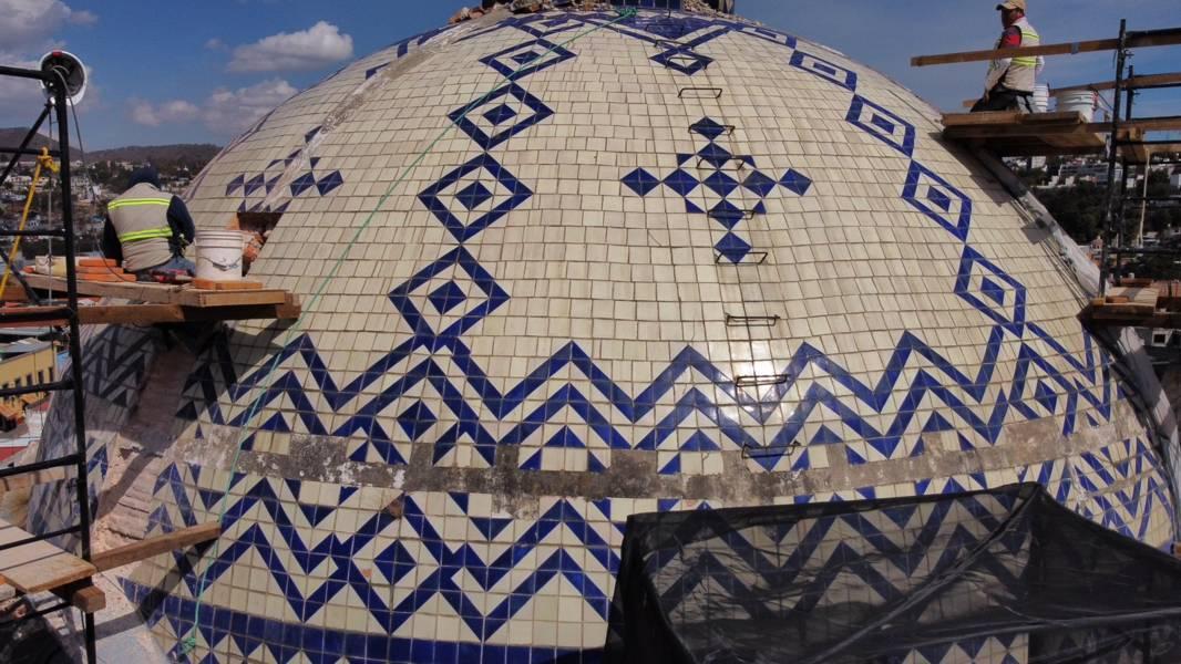 Inician los trabajos de restauración de la cúpula de San José