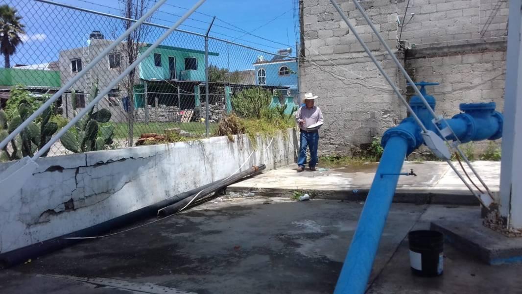 Informa CAPACH trabajos de mantenimiento en pozos de Chiautempan, a partir de este 9 de enero 