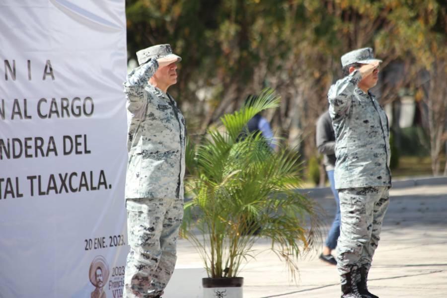 Asume Jorge Antonio Rebolledo Zaragoza mando de la GN en Tlaxcala 