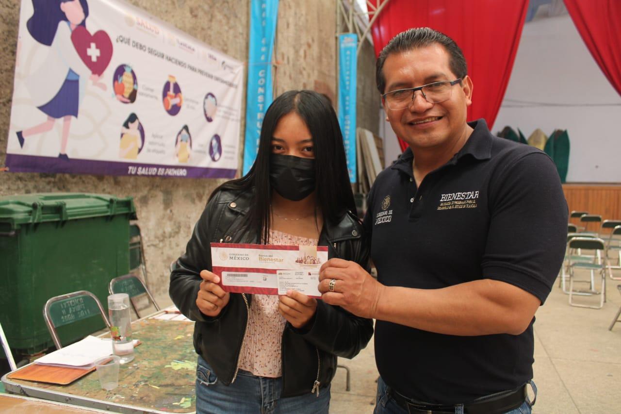 Recibe Carlos Luna a nuevos becarios de Jóvenes Construyendo el Futuro en Tlaxcala