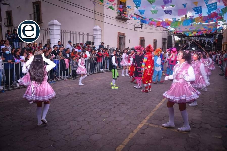 Rotundo éxito y saldo blanco en la edición del Carnaval Apetatitlán 2023