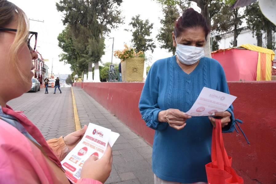 Aplican “Borrón y cuenta nueva” para pago de predial en Tlaxcala Capital
