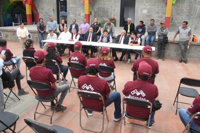 Hacen presencia Brigadas Multidisciplinarias en Xaltocan 