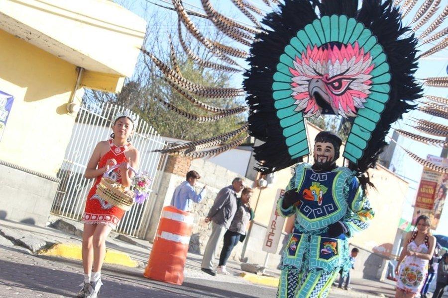 Xaltocan se viste de colores con la fiesta del Carnaval 2023
