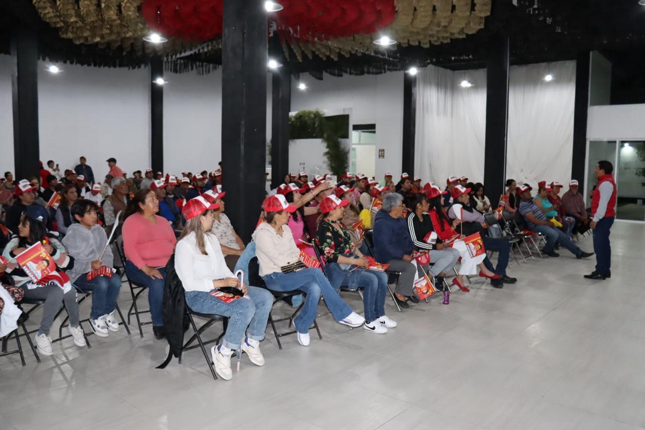 Estructuras y líderes del municipio de Yauhquemehcan se suman con